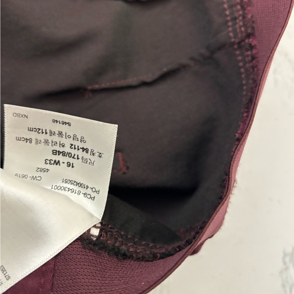 Signature By Levi's Strauss Modern Jegging Pull On Women's sz 16 Purple Jeans​ - Picture 6 of 6